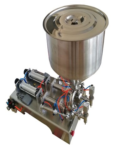 DOUBLE HEAD PASTE FILLER MACHINE 100-1000ML