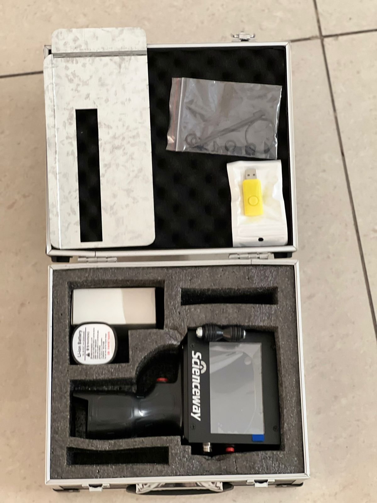 SCIENCEWAY HANDHELD INKJET PRINTER 12.7 MM - METAL BODY