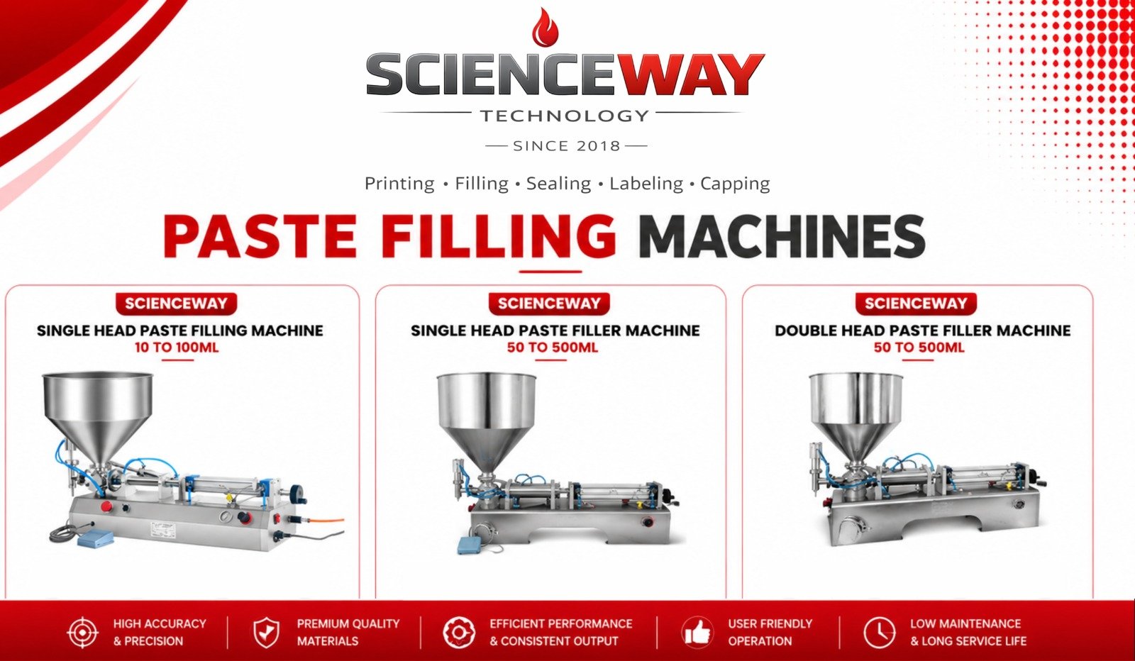 PASTE FILLING MACHINE 